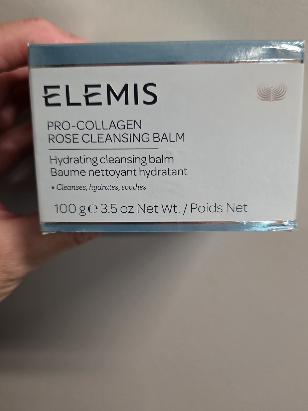 ELEMIS Pro-Collagen Rose Cleansing Balm - White & Teal Trim